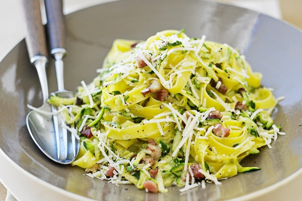 Courgette Carbonara Recipe