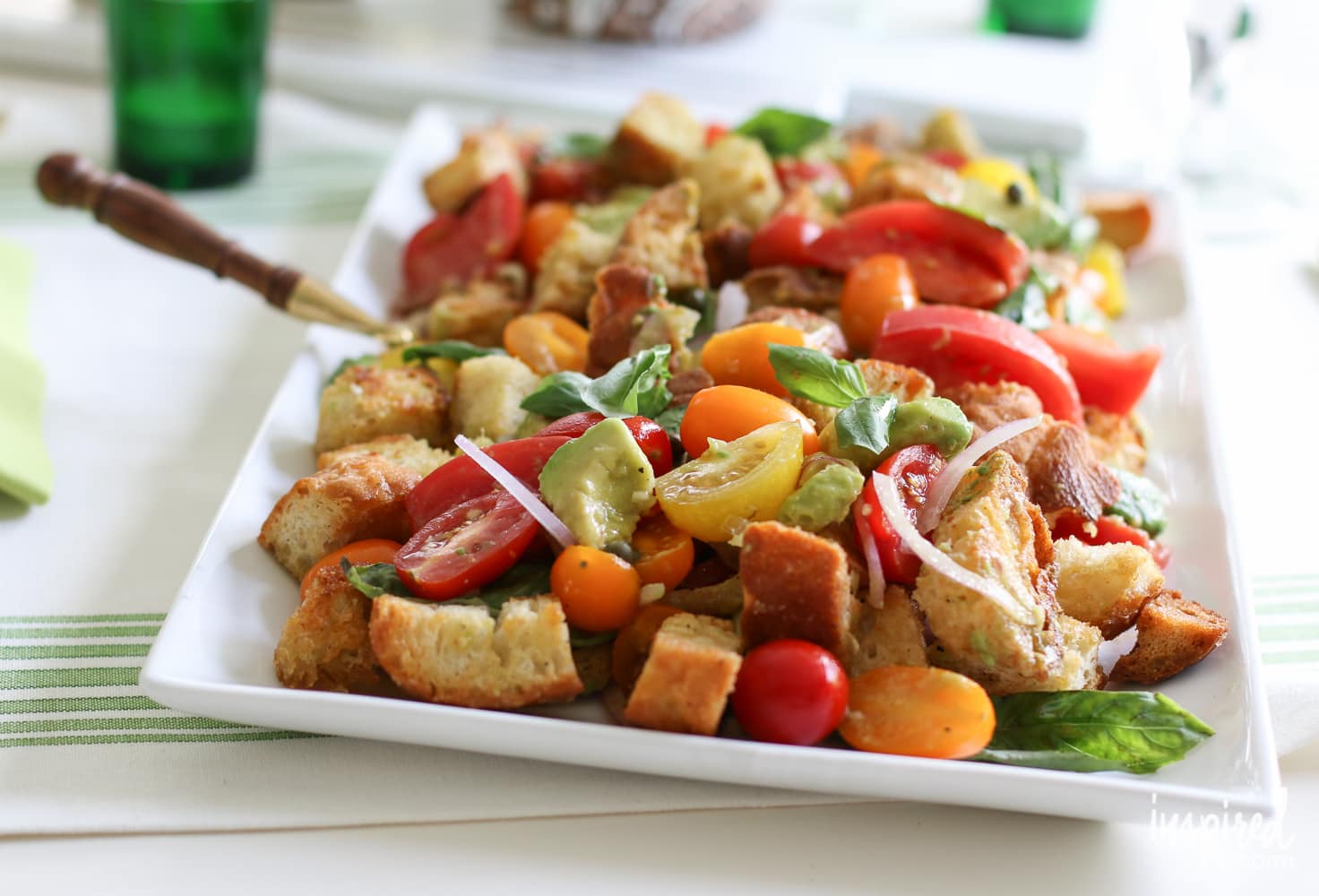 Avocado Panzanella