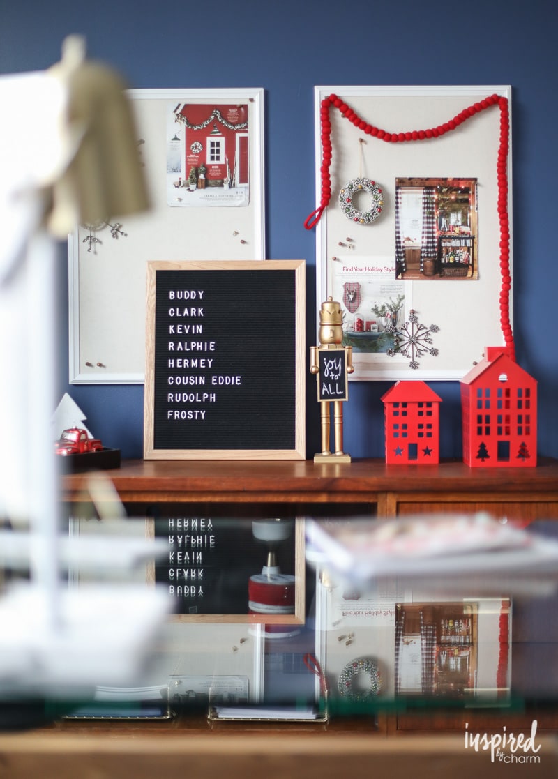 Modern Home Office Holiday Decorations 