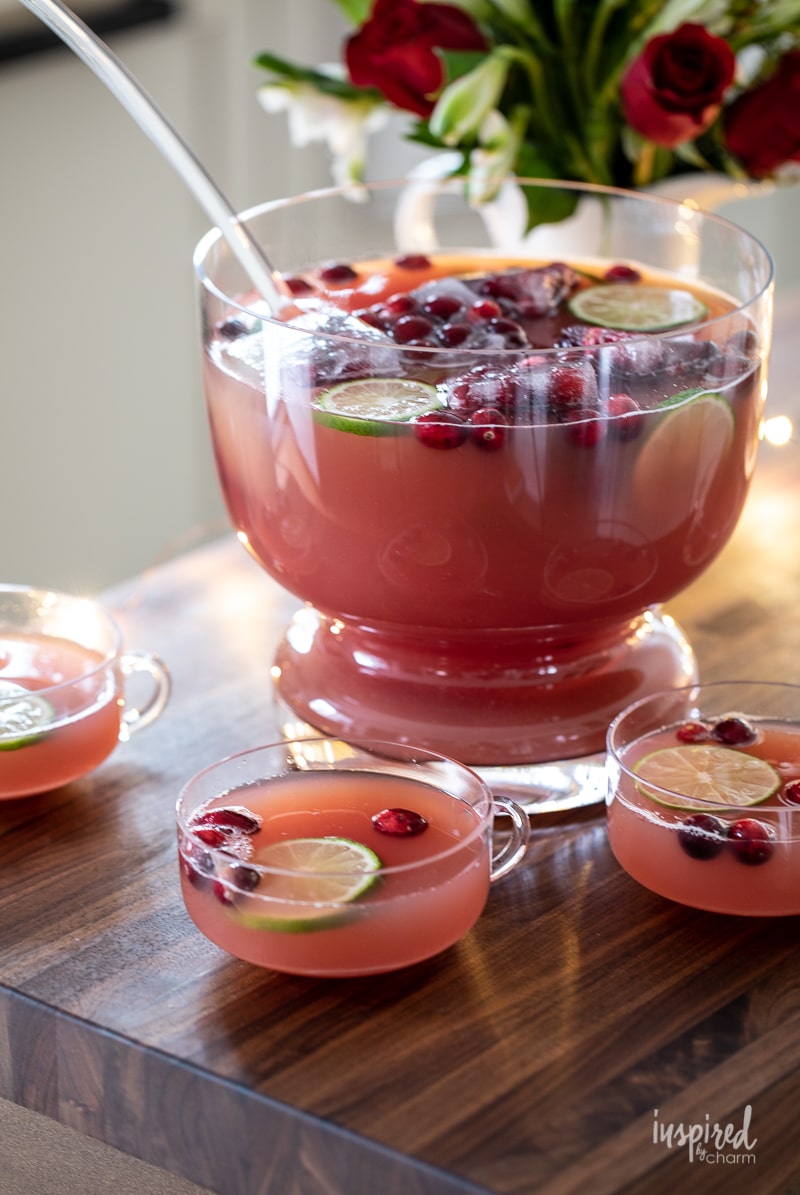 tequila based Christmas punch recipe