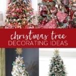 Christmas Tree Decorating Ideas - Unique, Colorful, and Traditional Christmas Trees #christmas #christmastree #tree #decor #decorating #holiday #christmasdecor #treedecorations