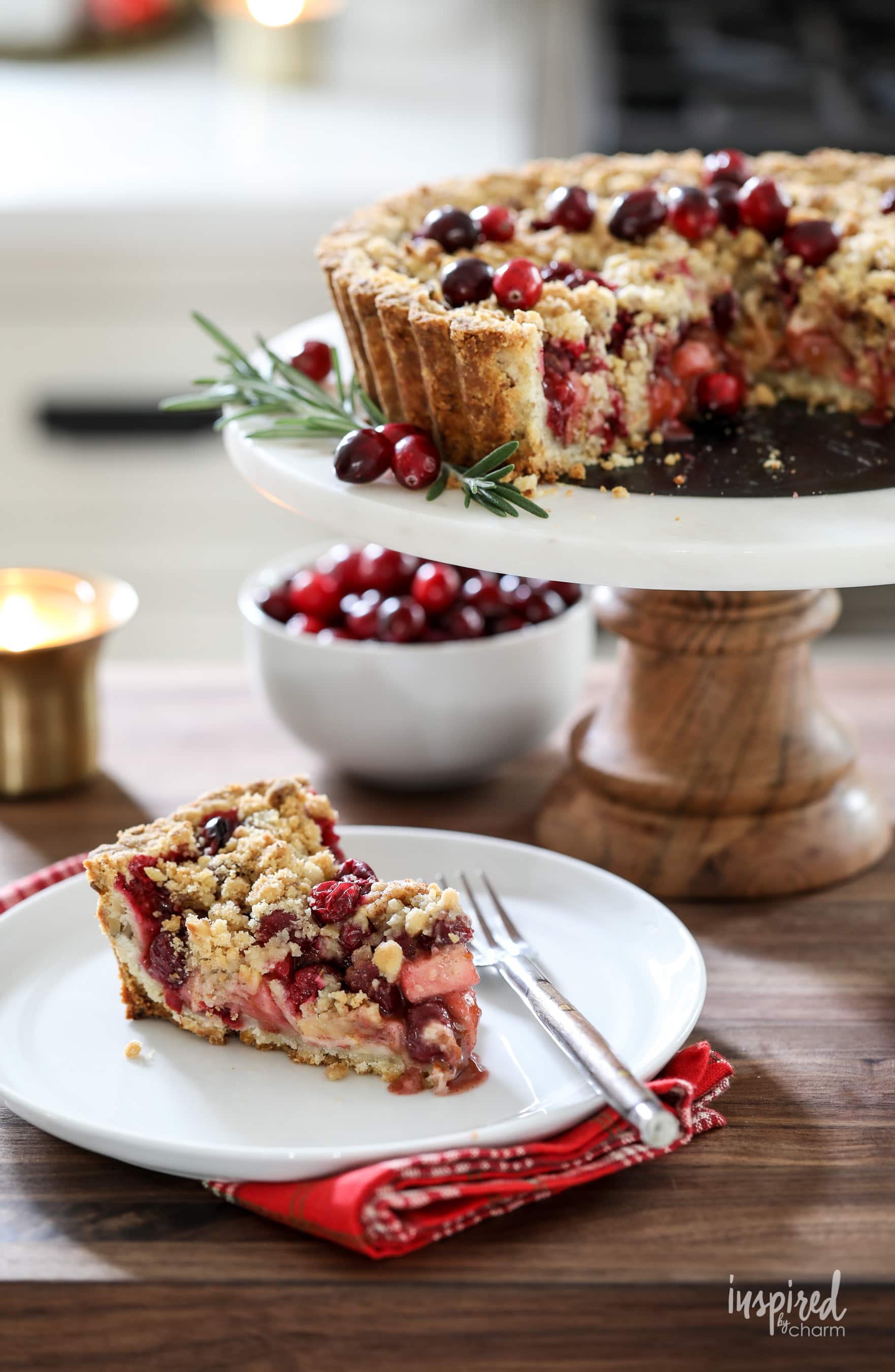 Apple Cranberry Tart