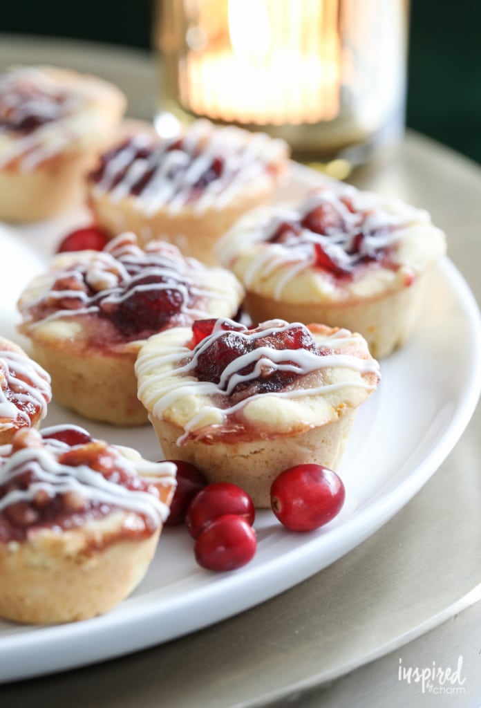 cranberry orange mini tarts