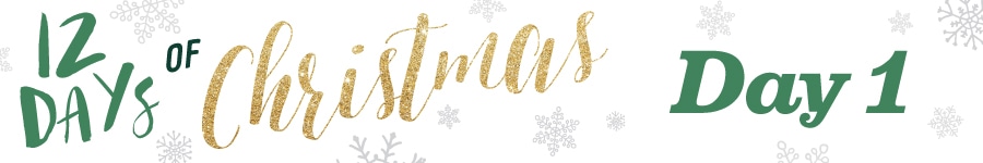 Gold and Green Tree | inspiredbycharm.com #IBCholiday