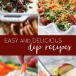 A Collection of the BEST Easy and Delicious Dip Recipes #easy #delicious #dip #recipes #appetizer #dips #partyfood #appetizers #snack