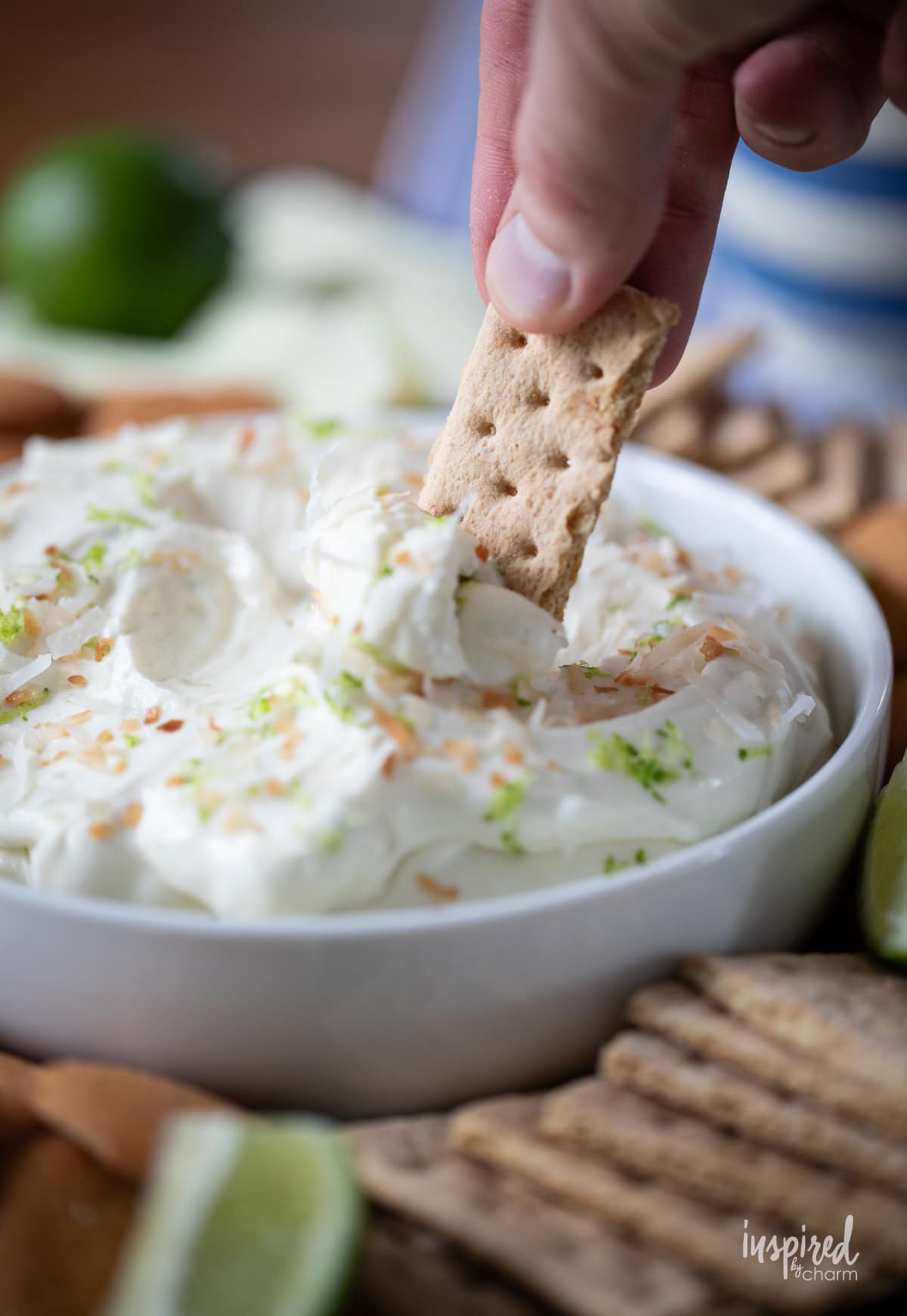 key lie pie dip is the perfect dip for a party