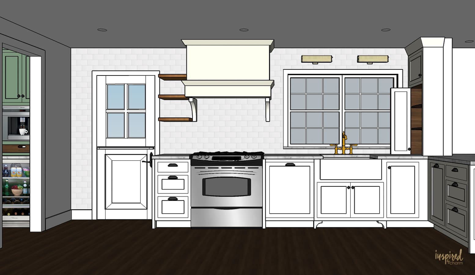 Bayberry Kitchen Finishes: Sinks, Faucets, and Paint Colors