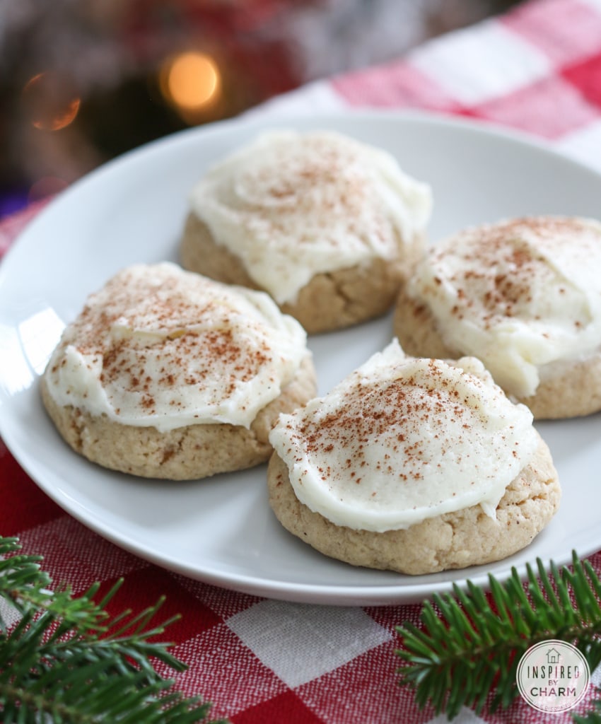 eggnog flavored Christmas cookie recipe