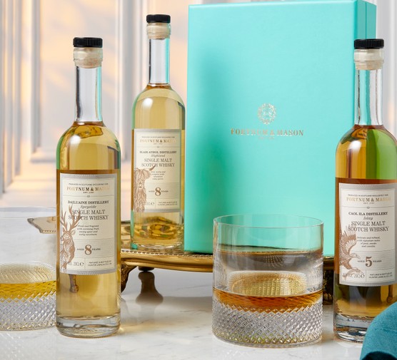 Fortnum & Mason whisky trio