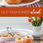 Frozen Old Fashioned Slush Recipe #oldfashioned #slush #recipe #frozen #cocktail #bourbon