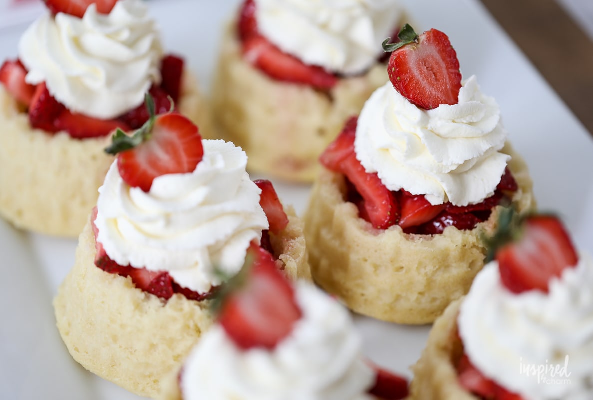 Classic and Homemade Strawberry Shortcake dessert recipe #strawberry #shortcake #dessert #recipe #whippedcream #summer