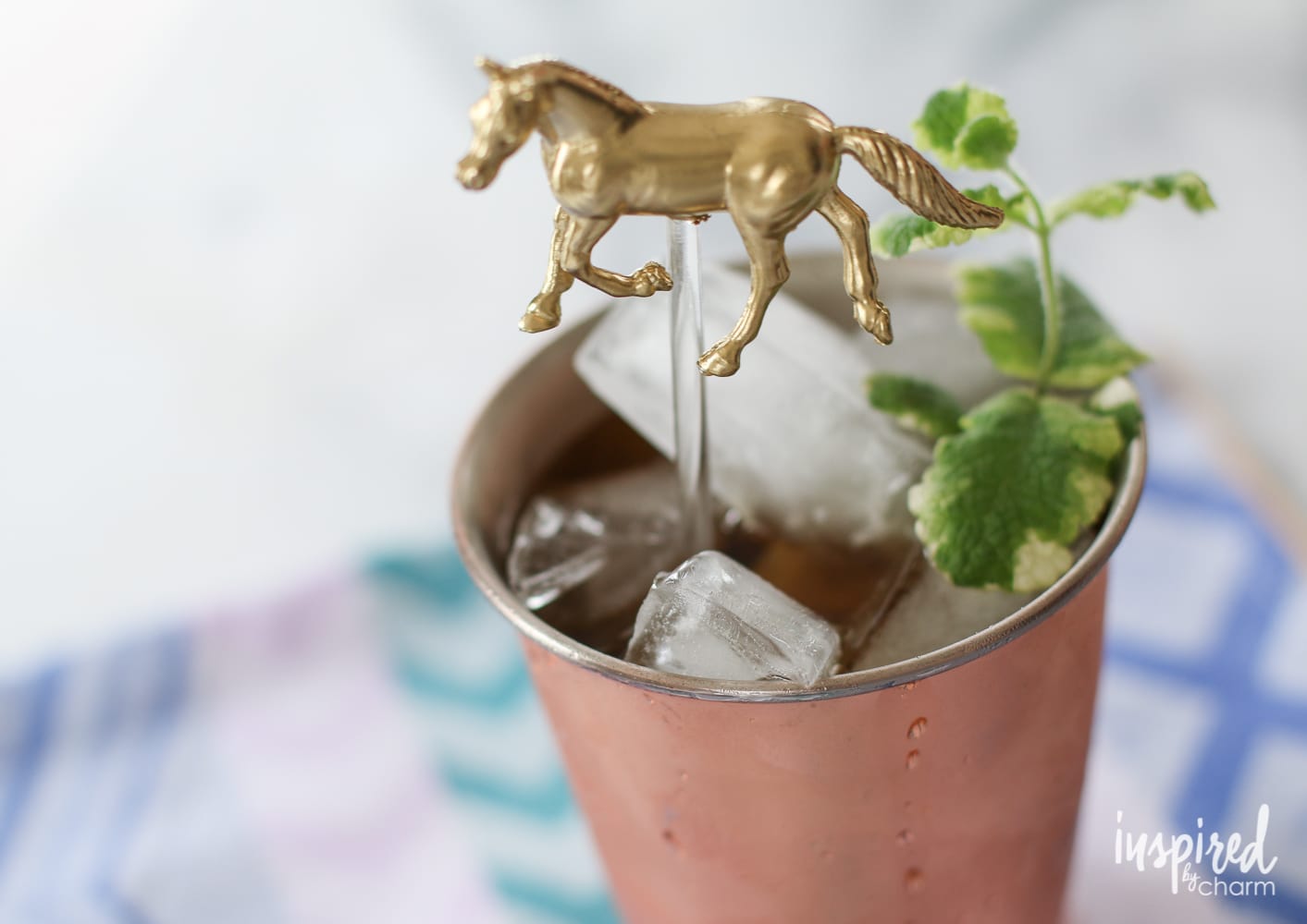 DIY Horse Drink Stirrers