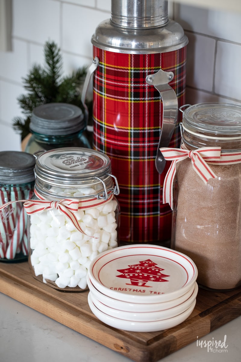 Christmas In my Bulters Pantry #kitchen #christmas #decor #holiday #pantry #decorating #santamugs