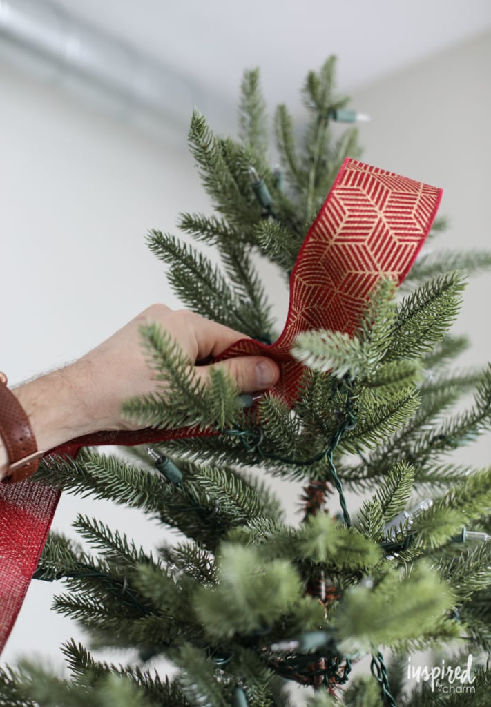 Tips and Tricks for Christmas Tree Ribbon