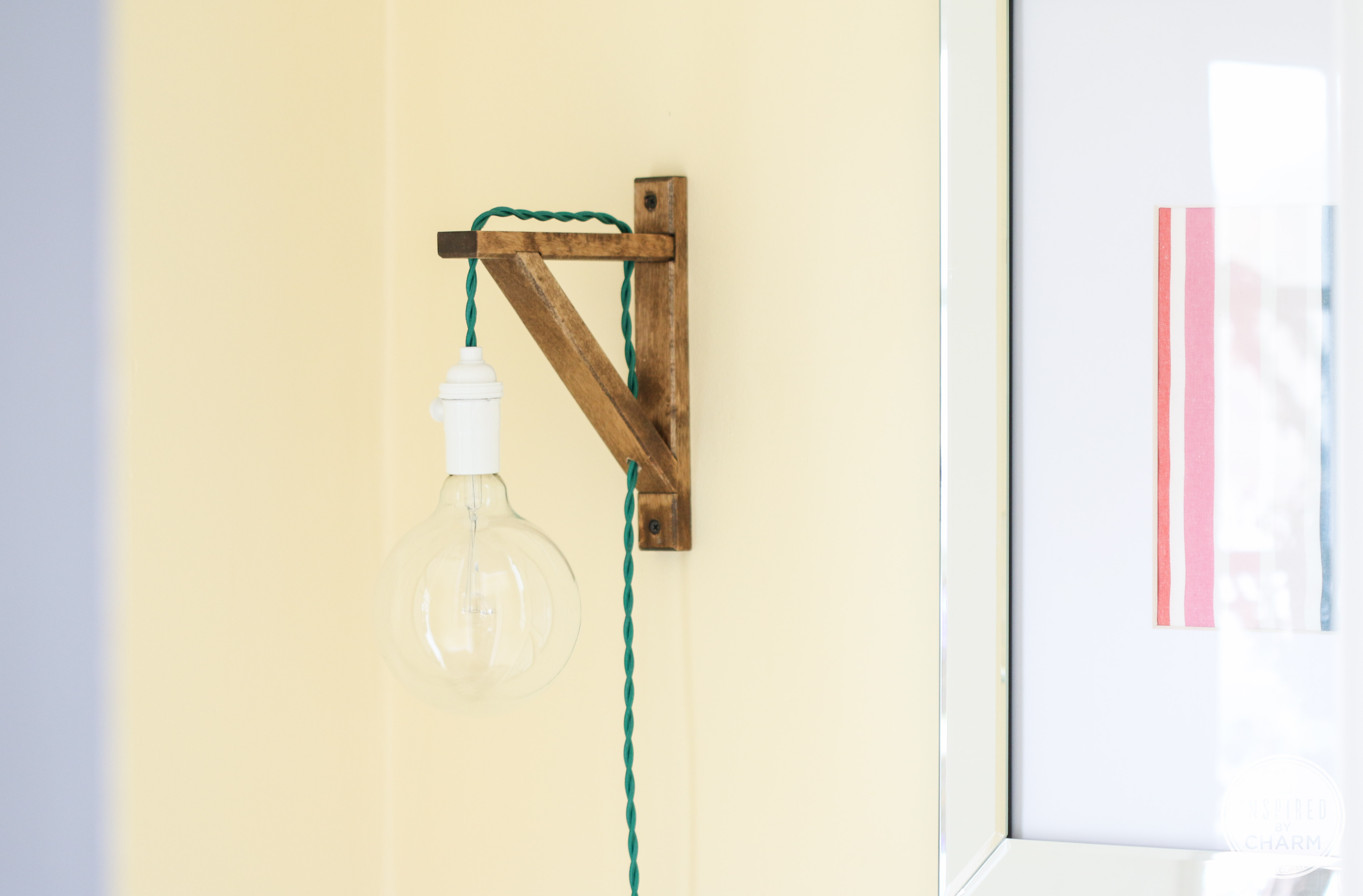 DIY Pendant Sconce