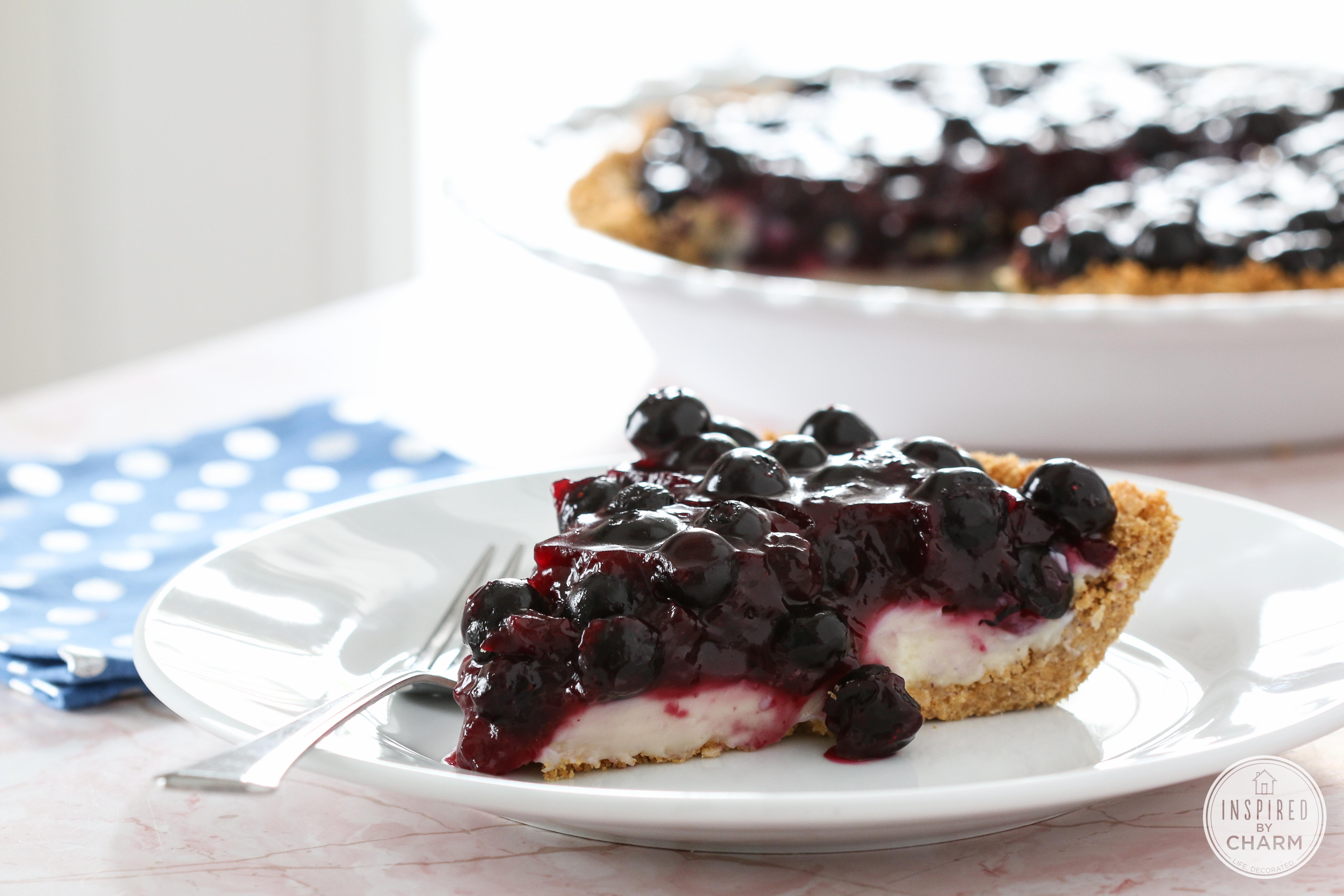 Blueberry Cream Pie