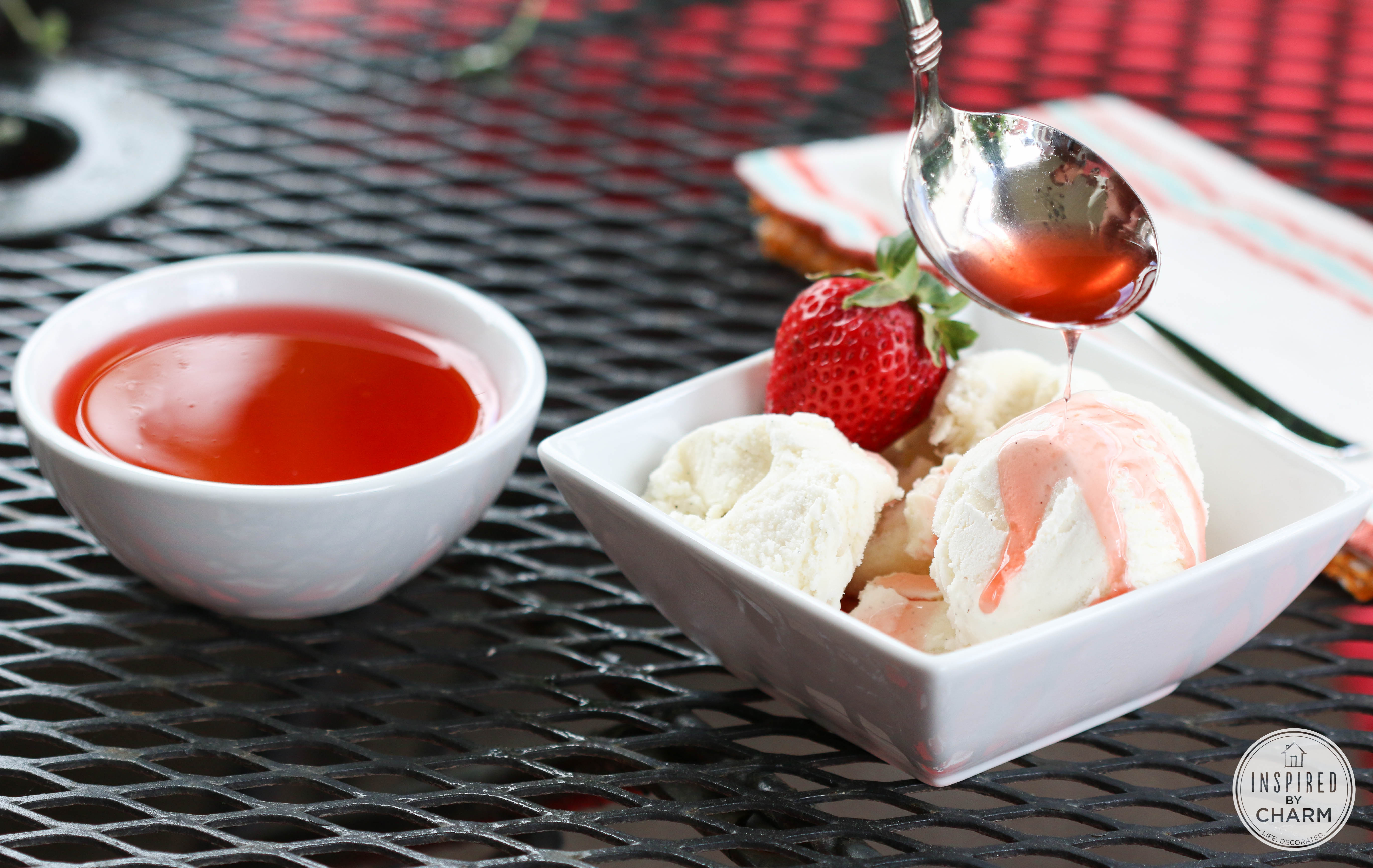 Strawberry Rhubarb Syrup
