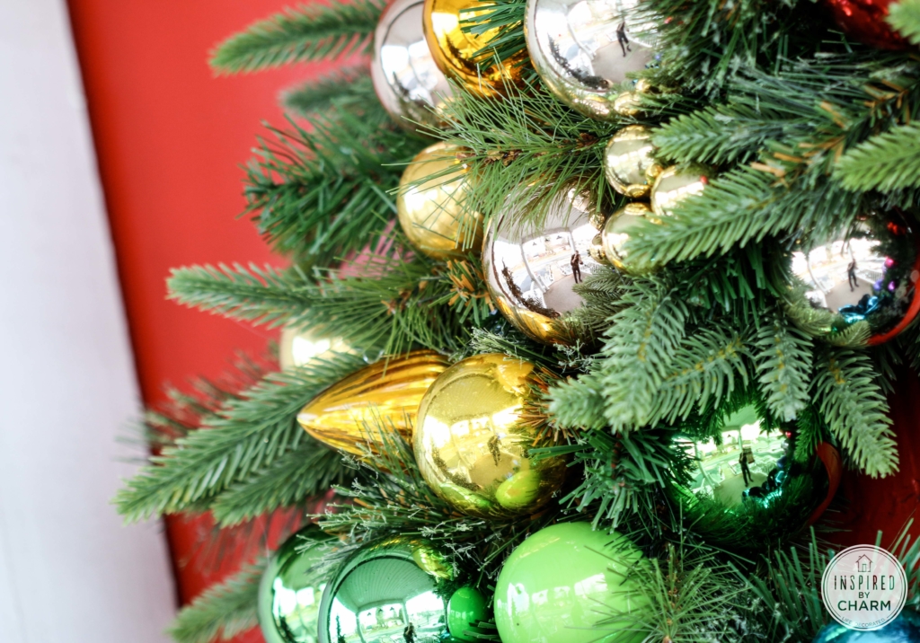 DIY Festive Rainbow Wreath | Inspired by Charm #IBCholidays #12day72ideas