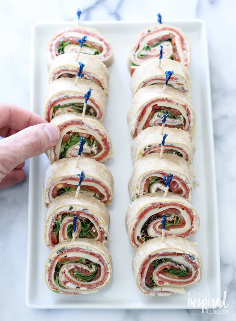 italian sub sandwich hors d'oeuvres