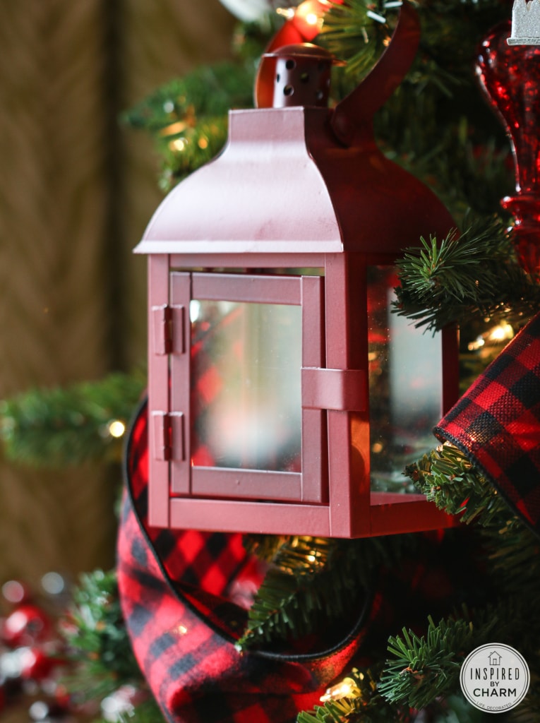 red lantern as an ornament