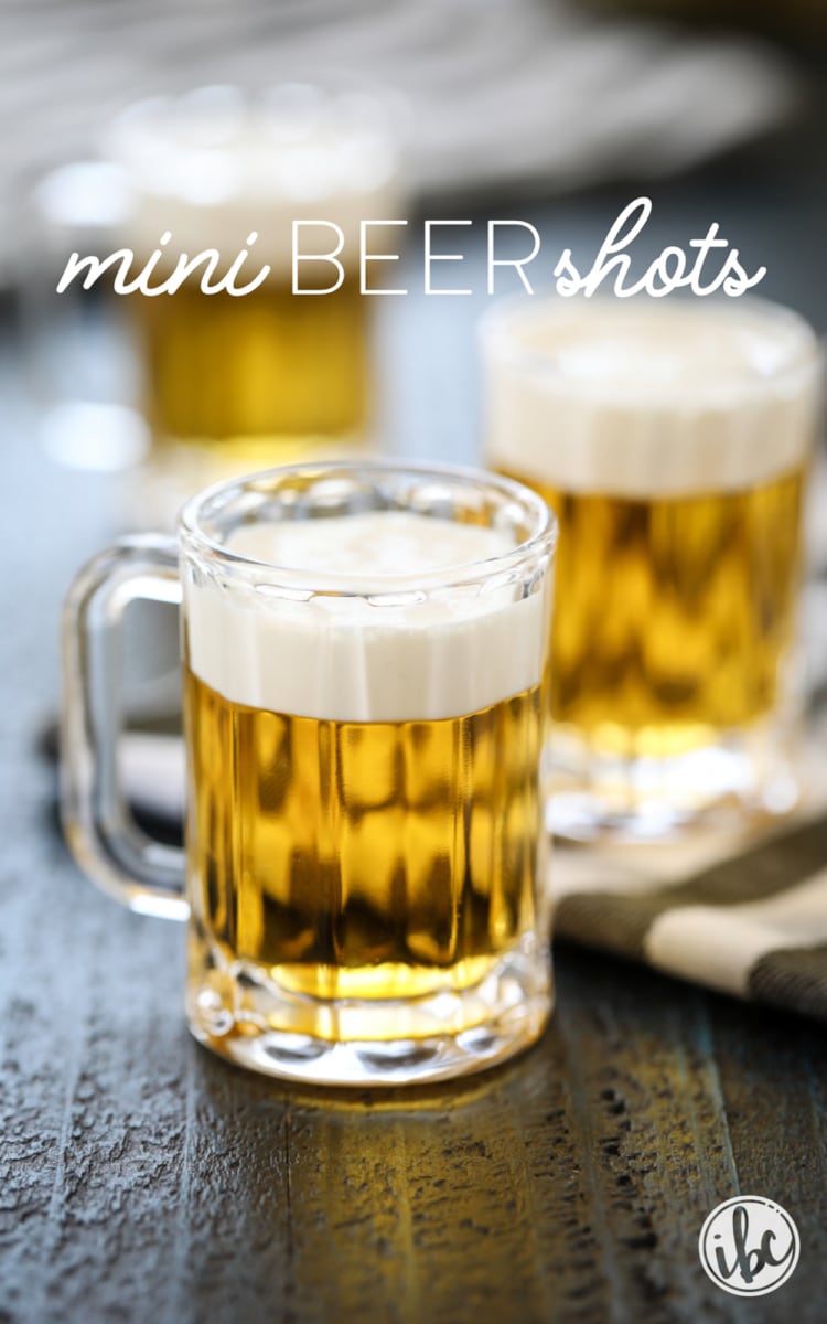 Learn how to make Mini Beer Shots! #minibeer #shot #licor43 #recipe #shots