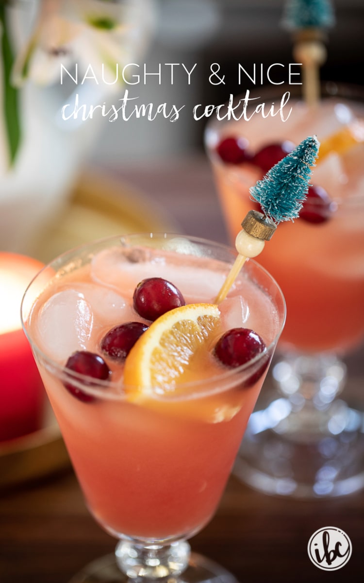 naughty but nice christmas cocktail