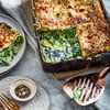 Vegetarian Lasagna Recipe for kale, ricotta and leek lasagne