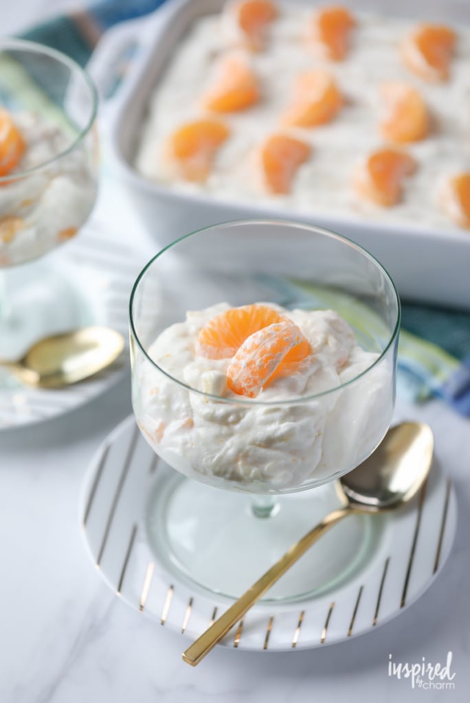 Orange Pineapple Dream Salad - delicious as a side dish or dessert