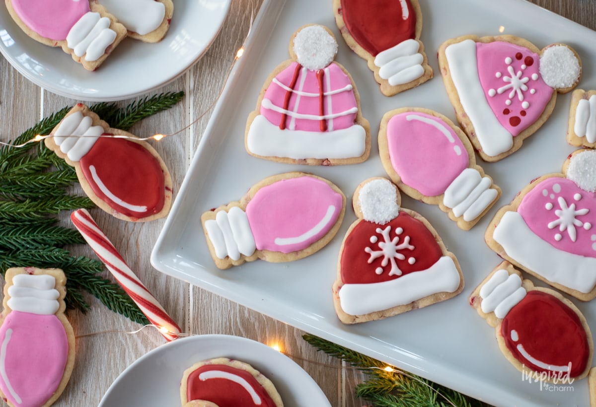 Peppermint Sugar Cookies