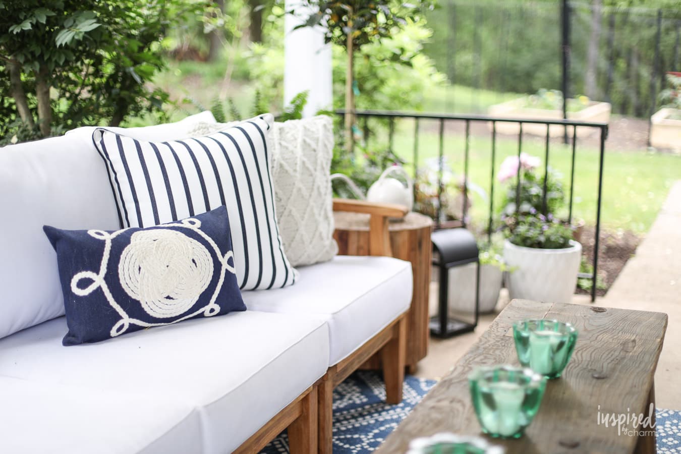 Summer Decorating: Porch and Patio Ideas #porch #patio #decorating #ideas #outdoor #decor