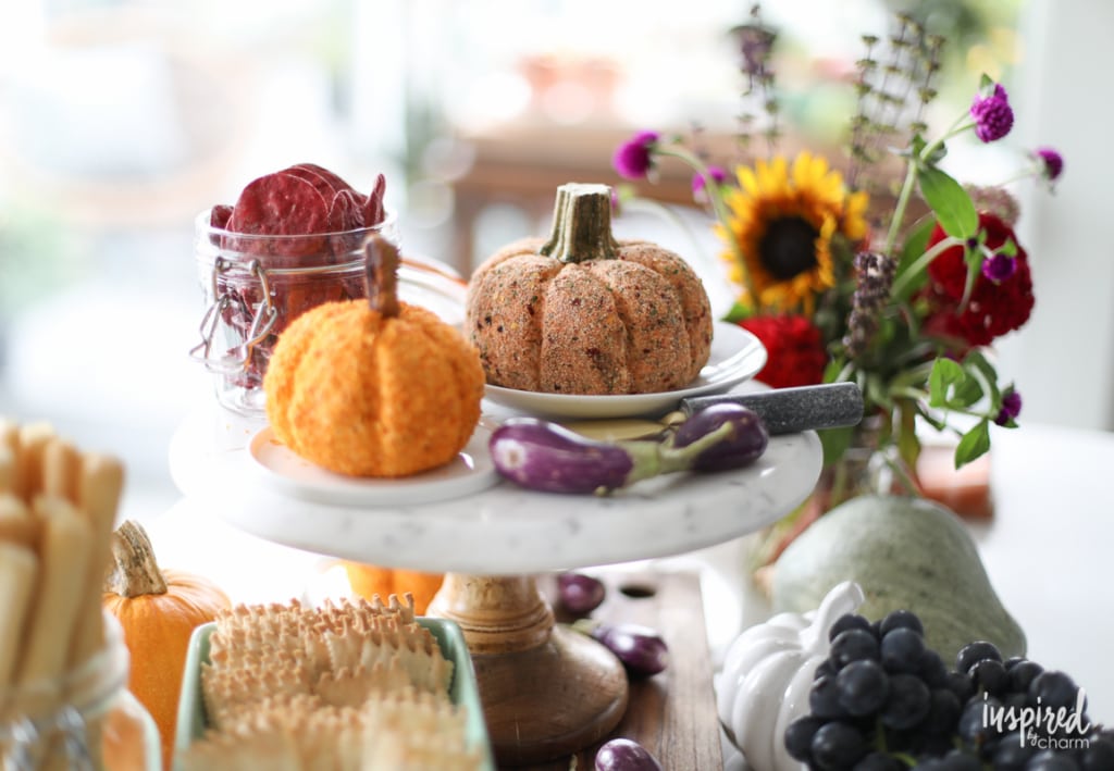 Everything Bagel Cheeseball and Sun-Dried Tomato Cheeseball | Inspired by Charm