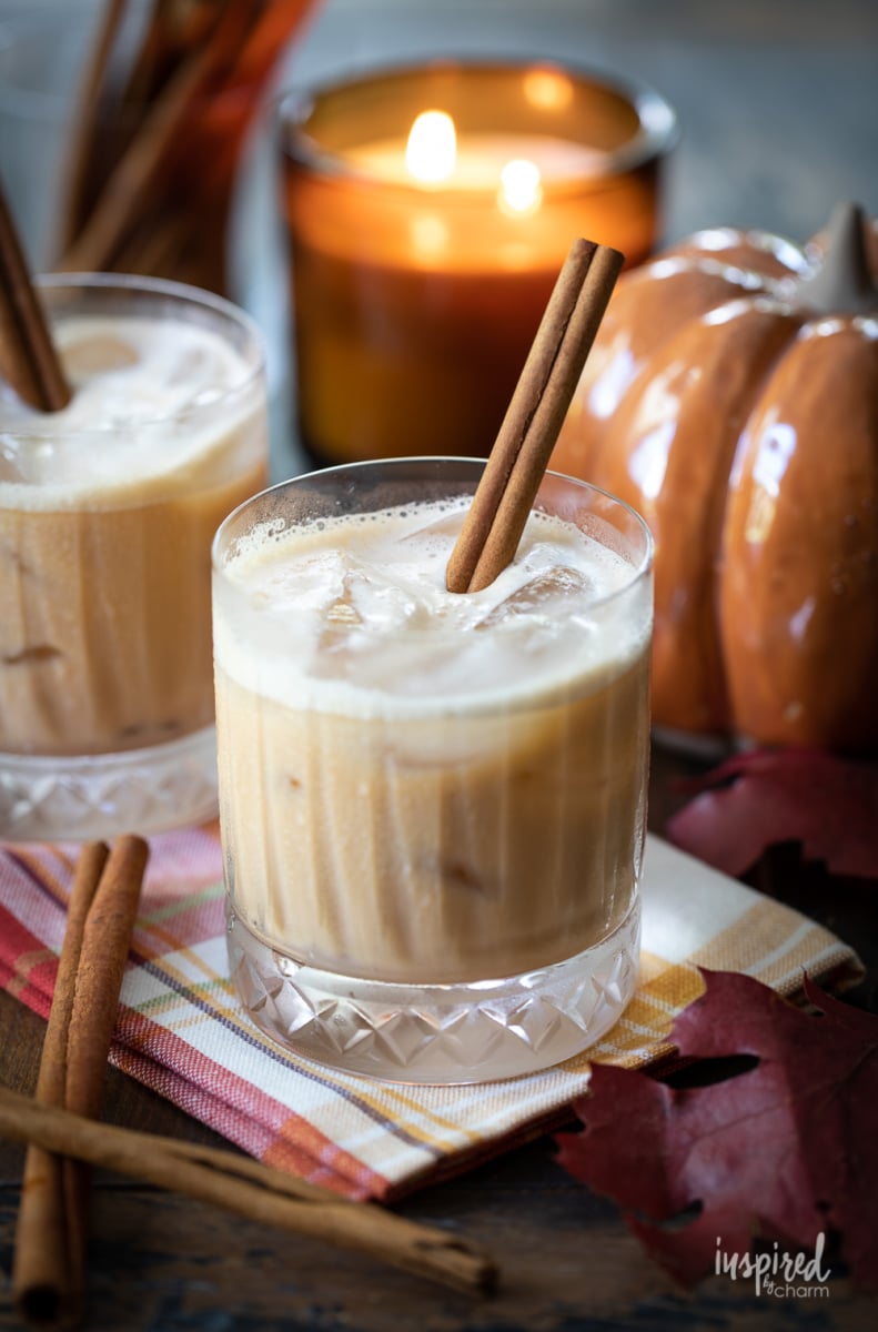 Pumpkin Spice White Russians