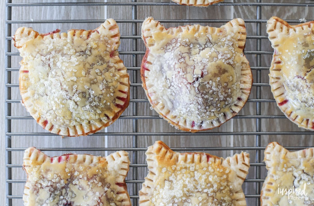 These Purrrfect Berry Hand Pies are as cute as they are delicious.