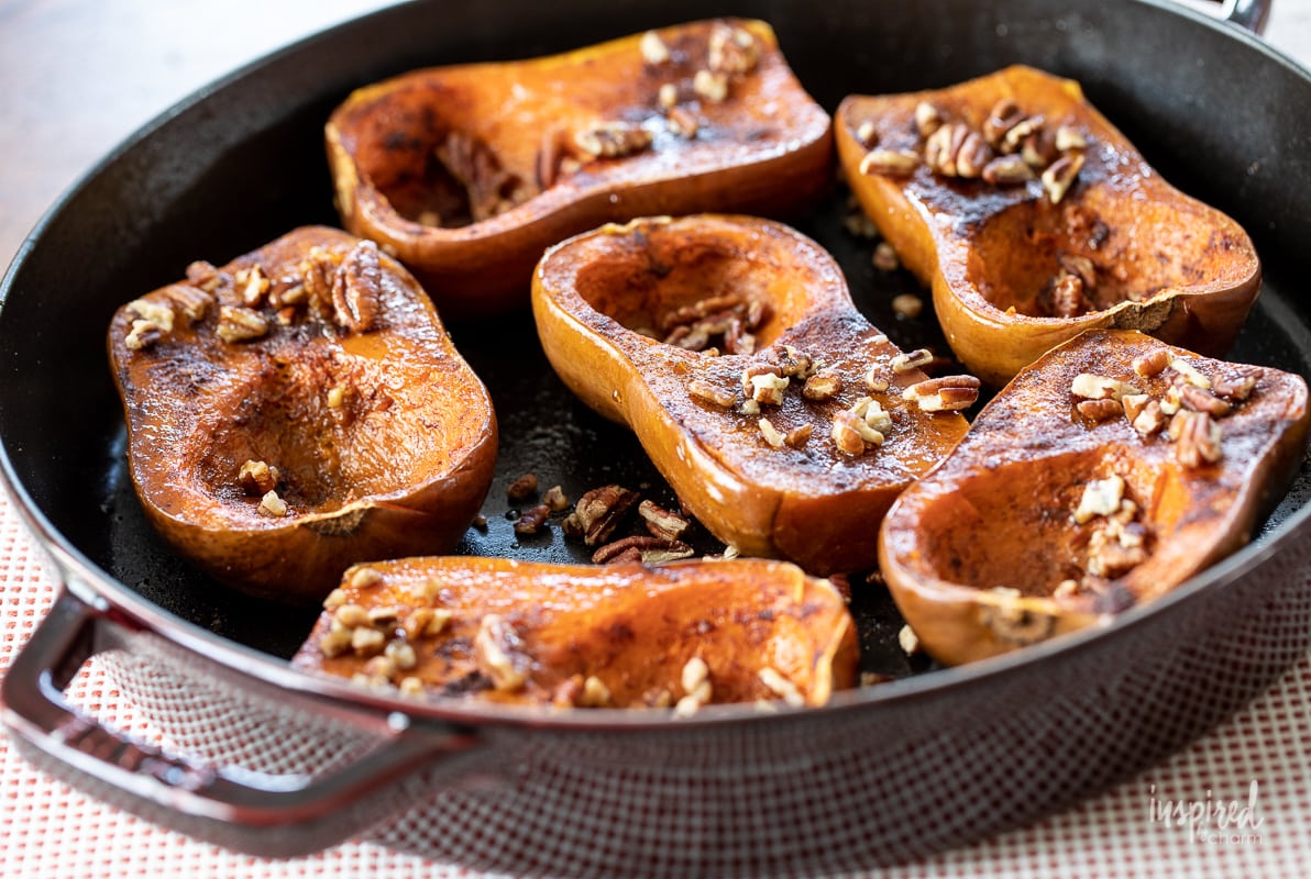 Roasted Honeynut Squash Side Dish Recipe #thanksgiving #friendsgiving #roasted #honeynut #squash #side #sidedish #recipe
