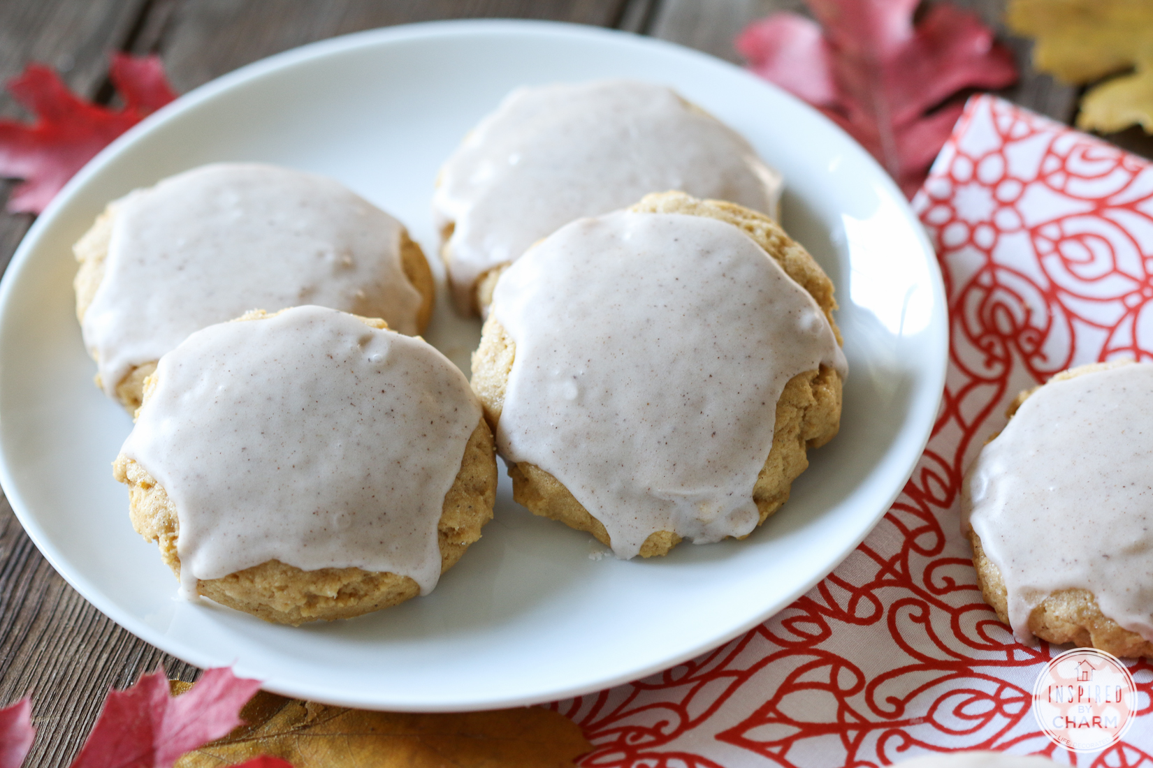 Soft Pumpkin Sugar Cookies
