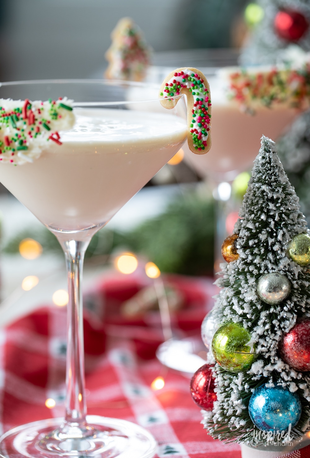 two sugar cookie parties in a festive holiday setting.