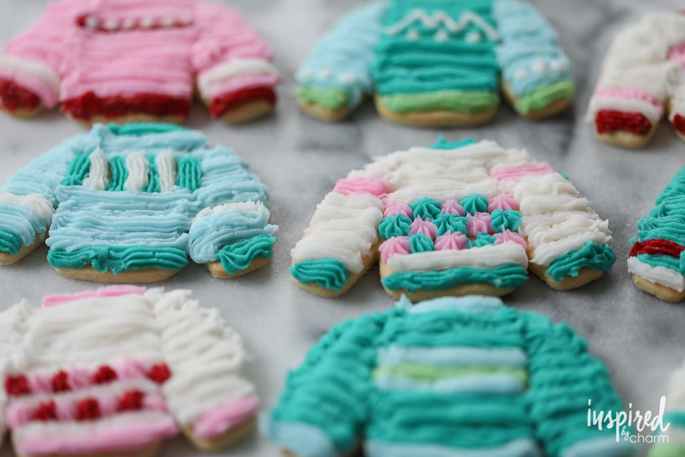 Ugly Christmas Sweater Cookies