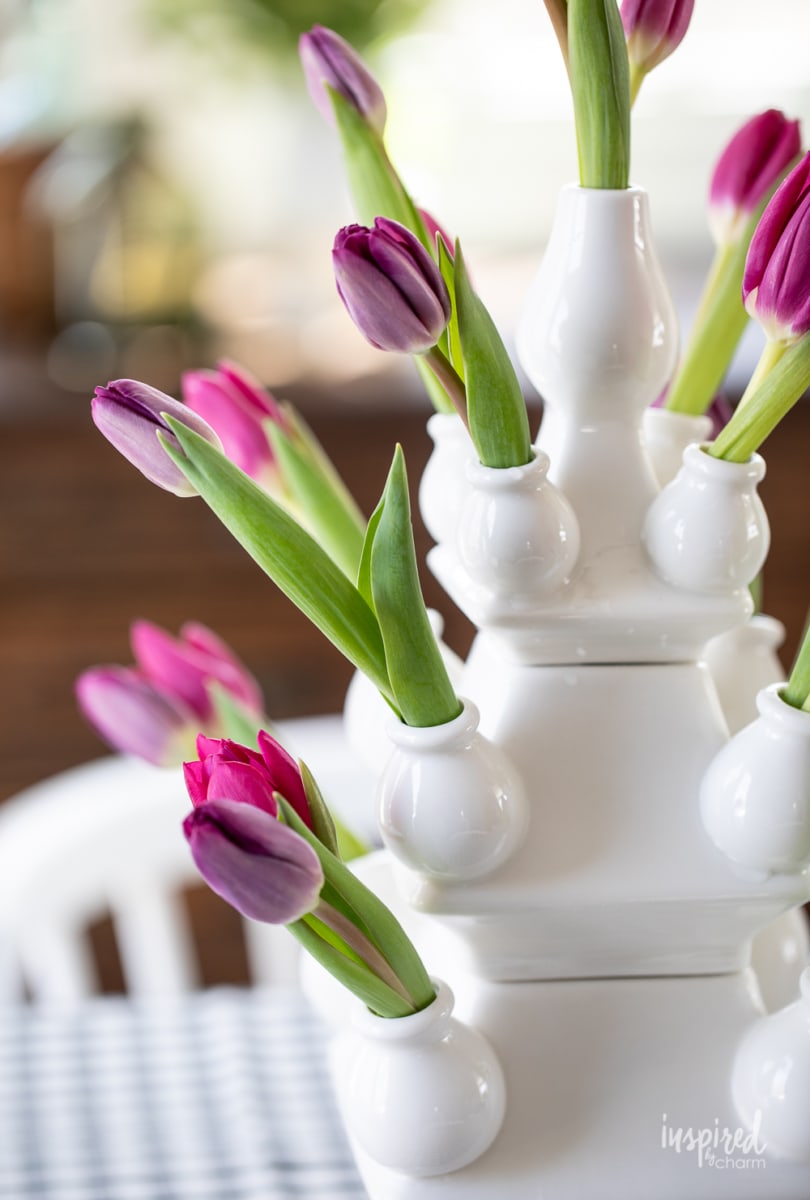 Tulipiere - Flower Vase / Tulip Vase #tulipiere #vase #flowervase #tulips #tulipvase #flowerarranging #flowers #bouquet