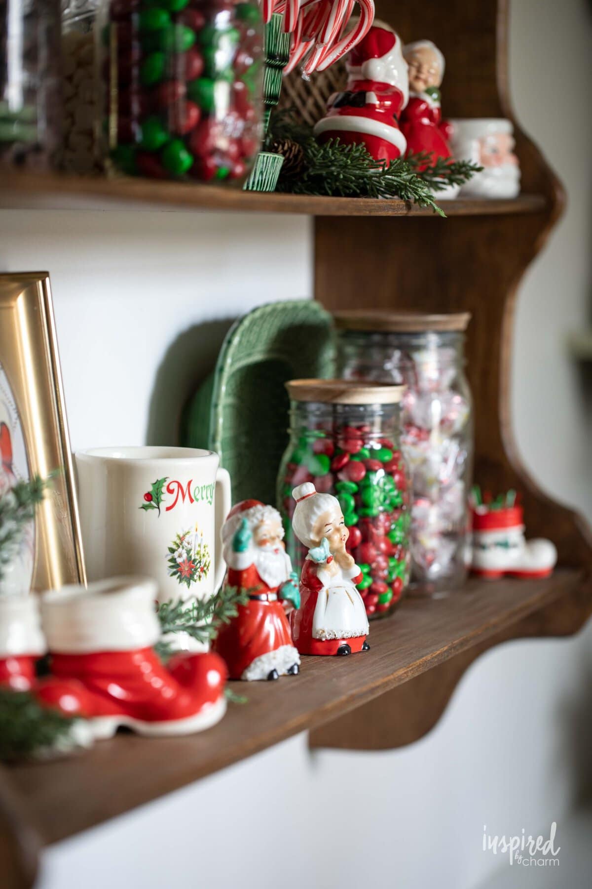 vintage Santa christmas collection.